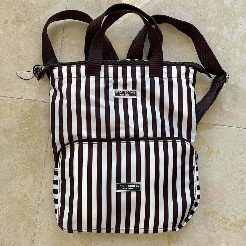 Henri Bendel Nylon Tote Back Pack - Picture 10 of 10